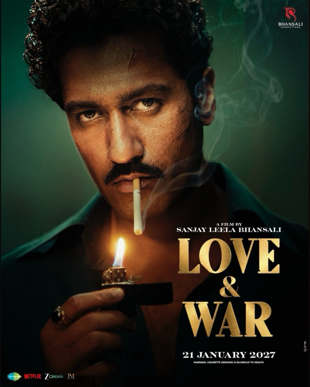 Vicky Kaushal in his rugged retro look from Love & War