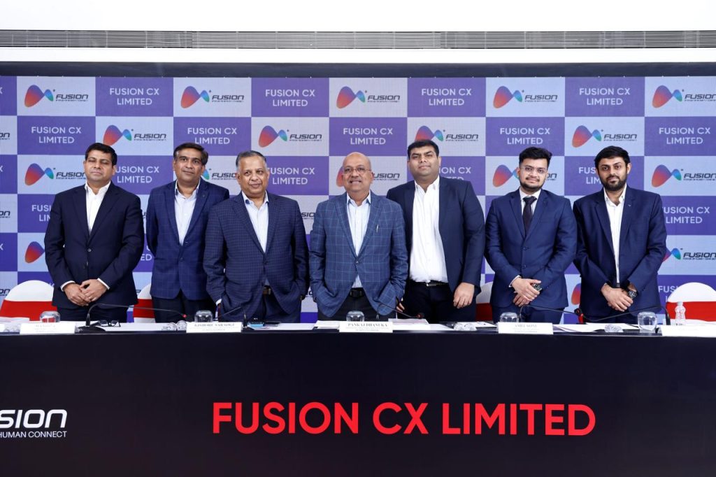 Fusion CX IPO announcement representing the company's customer experience and AI data infrastructure services.