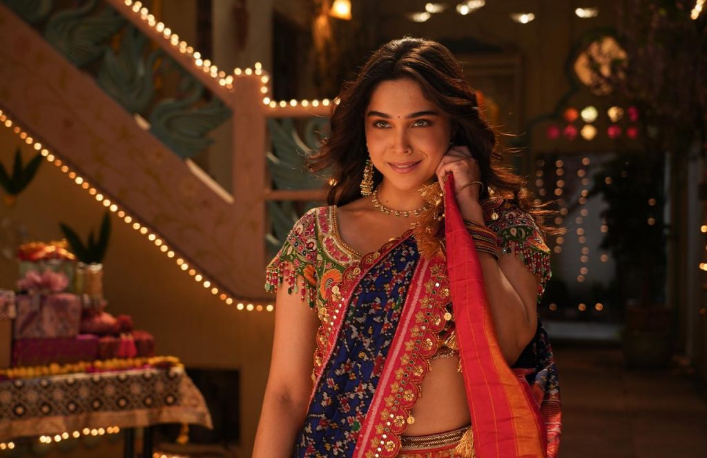 Sharvari in the song ‘Jhumka Patola’ from Sooraj Barjatya’s upcoming film ‘Yeh Prem Mol Liya’.