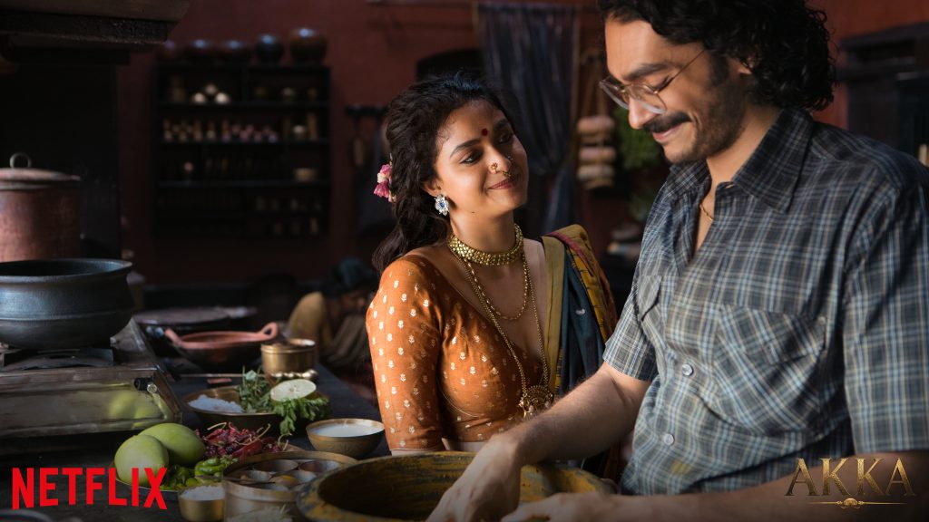 Keerthy Suresh as Bhavani in Netflix’s gangster drama Akka.