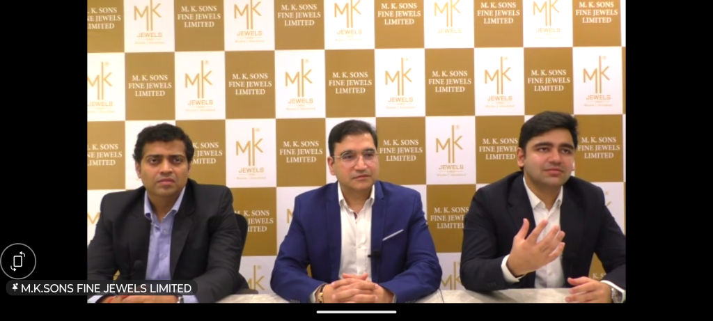 M.K. Sons Fine Jewels showroom representing the company’s upcoming IPO launch in 2026.